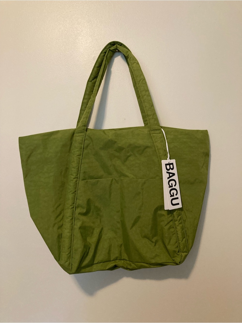 Baggu Cloud Bag in Green Juice